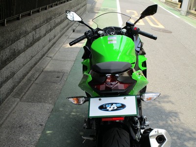 ジッペシステム製NINJA400 フェンダーレスキット 社外 :32104902