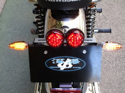 W800 ウインカー テールランプ フェンダーレス キット - ライト W800 ウインカー テールランプ フェンダーレス キット - ライト