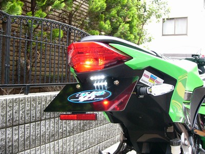 NINJA250 フェンダーレスキット】